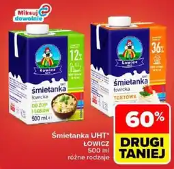 Carrefour Śmietanka UHT Łowicz oferta