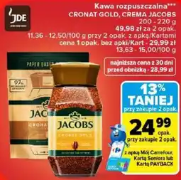 Carrefour Kawa rozpuszczalna Cronat Gold oferta