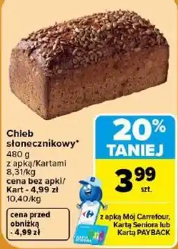 Carrefour Chleb słonecznikowy* oferta