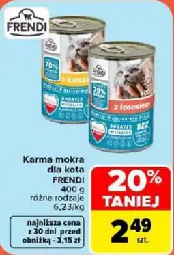 Carrefour Karma mokra dla kota FRENDI oferta