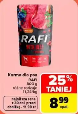 Carrefour Karma dla psa RAFI oferta