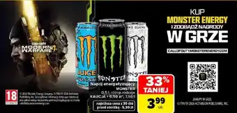 Carrefour Napój energetyzujący Monster oferta