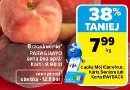 Carrefour Brzoskwinie PARAGUAYO oferta
