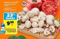 Carrefour Polskie pieczarki oferta