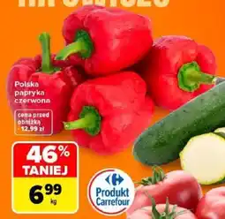 Carrefour Polska papryka czerwona oferta