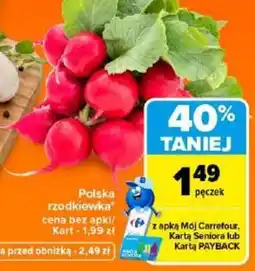 Carrefour Polska rzodkiewka oferta