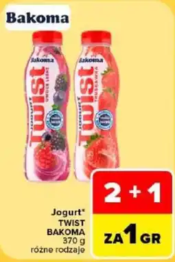 Carrefour Jogurt* TWIST BAKOMA oferta