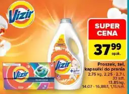 Carrefour Vizir Proszek, żel, kapsułki do prania oferta
