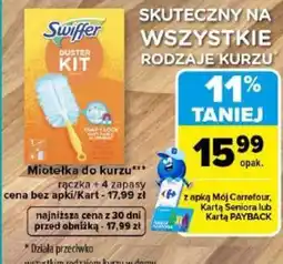 Carrefour Swiffer Miotelka do kurzu oferta