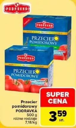 Carrefour Przecier pomidorowy PODRAVKA oferta