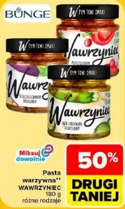 Carrefour Pasta warzywna WAWRZYNIEC oferta
