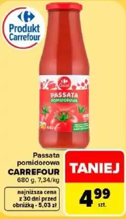 Carrefour Passata pomidorowa Carrefour oferta