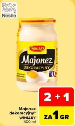 Carrefour Majonez dekoracyjny WINIARY oferta