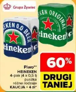 Carrefour Piwo HEINEKEN oferta