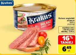 Carrefour Gulasz angielski Krakus oferta