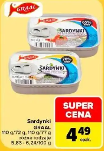 Carrefour Sardynki graal oferta