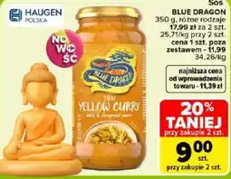 Carrefour Sos BLUE DRAGON THAI YELLOW CURRY oferta