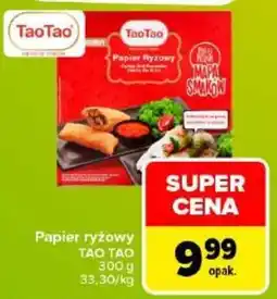 Carrefour Papier ryżowy TAO TAO oferta