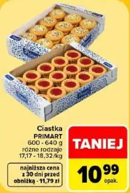 Carrefour Ciastka PRIMART oferta