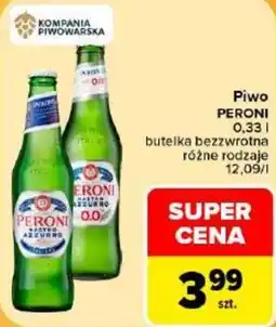 Carrefour Piwo PERONI oferta
