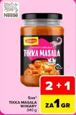 Carrefour Sos Tikka Masala Winiary oferta