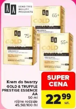 Carrefour Krem do twarzy GOLD & TRUFFLE PRESTIGE ESSENCE AA oferta