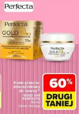 Carrefour Krem przeciw-zmarszczkowy do twarzy GOLD Q10 PERFECTA oferta