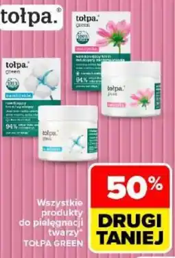 Carrefour Wszystkie produkty do pielęgnacji twarzy* TOLPA GREEN oferta