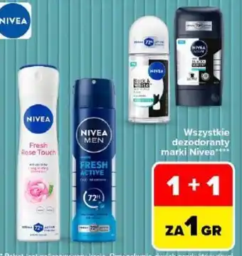 Wszystkie dezodoranty marki Nivea