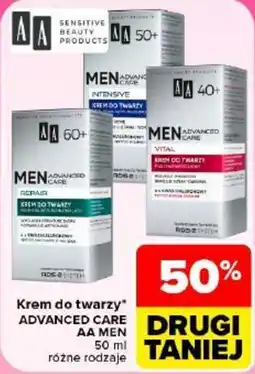 Carrefour Krem do twarzy* ADVANCED CARE AA MEN oferta