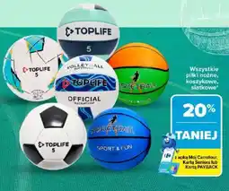 Carrefour Piłki nożne, koszykowe, siatkowe oferta