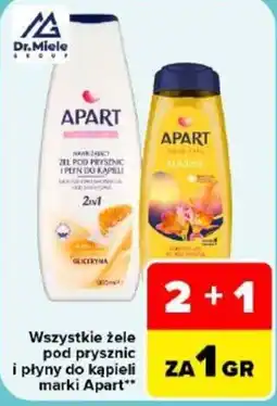 Carrefour Żel pod prysznic i płyn do kąpieli Apart oferta