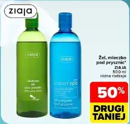 Carrefour Żel, mleczko pod prysznic ZIAJA oferta