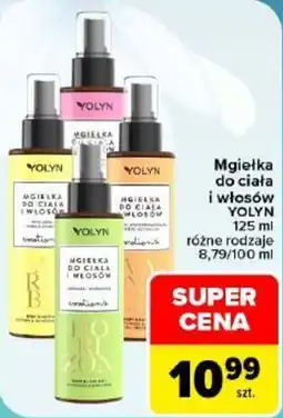 Carrefour Mgietka do ciała i włosów YOLYN oferta