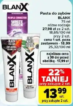 Carrefour Pasta do zębów BLANX oferta