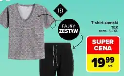 Carrefour T-shirt damski TEX oferta