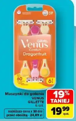 Carrefour Maszynki do golenia VENUS GILLETTE oferta