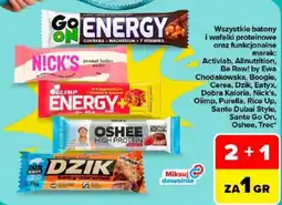 Carrefour Batony i wafelki proteinowe oraz funkcjonalne oferta