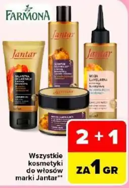 Carrefour Wszystkie kosmetyki do włosów marki Jantar oferta