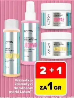 Carrefour Kosmetyki do włosów marki Loton oferta