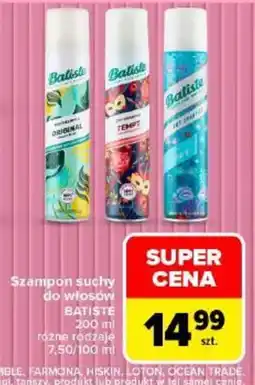 Carrefour Szampon suchy do włosów BATISTE oferta