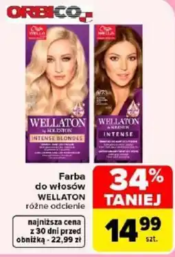 Carrefour Farba do włosów WELLATON różne odcienie oferta