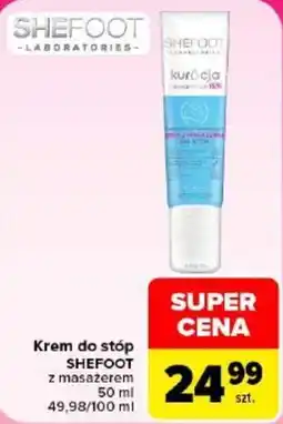 Carrefour Krem do stóp SHEFOOT z masażerem oferta