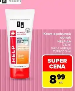 Carrefour Krem opatruneck do rąk HELP AA oferta
