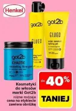 Carrefour Kosmetyki do włosów marki Got2b oferta