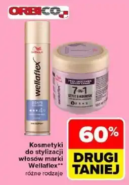 Carrefour Kosmetyki do stylizacji włosów marki WellaFlex oferta
