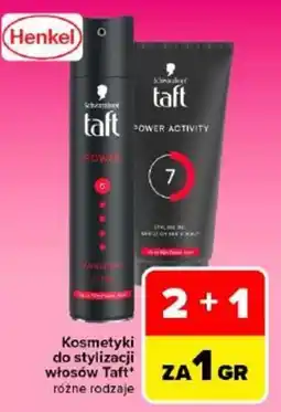 Carrefour Kosmetyki do stylizacji włosów Taft* różne rodzaje oferta