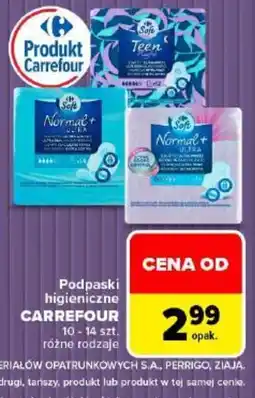 Carrefour Podpaski higieniczne CARREFOUR oferta