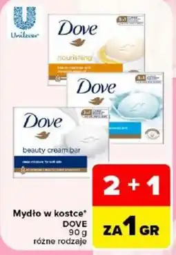Carrefour Mydło w kostce* DOVE oferta