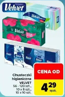 Carrefour Chusteczki higieniczne VELVET oferta